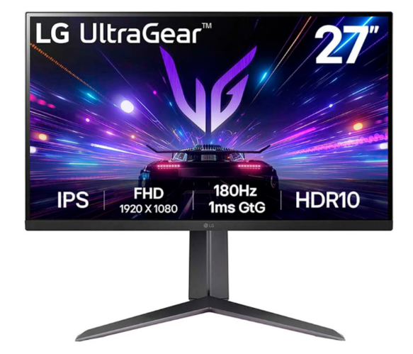 MÀN HÌNH LG 27INCH ULTRAGEAR 27GS65F-B (FHD | IPS | 180Hz | DP | HDMI)