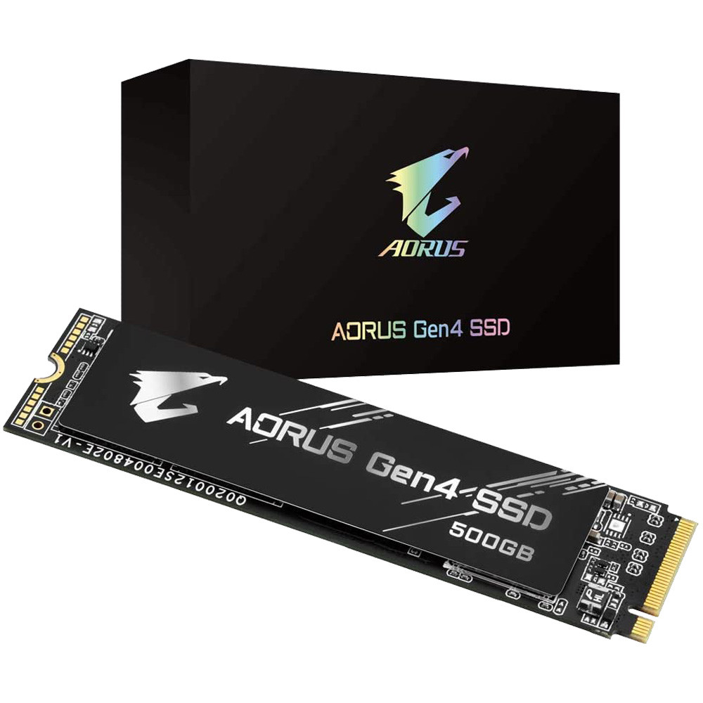 SSD Gigabyte Aorus 500GB PCIe Gen4 x4 NVMe M.2 GP-AG4500G