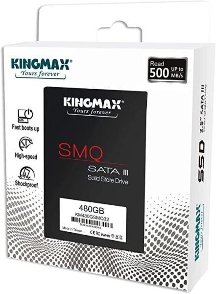 SSD Kingmax 480GB SATA 3 3D QLC - SMQ32