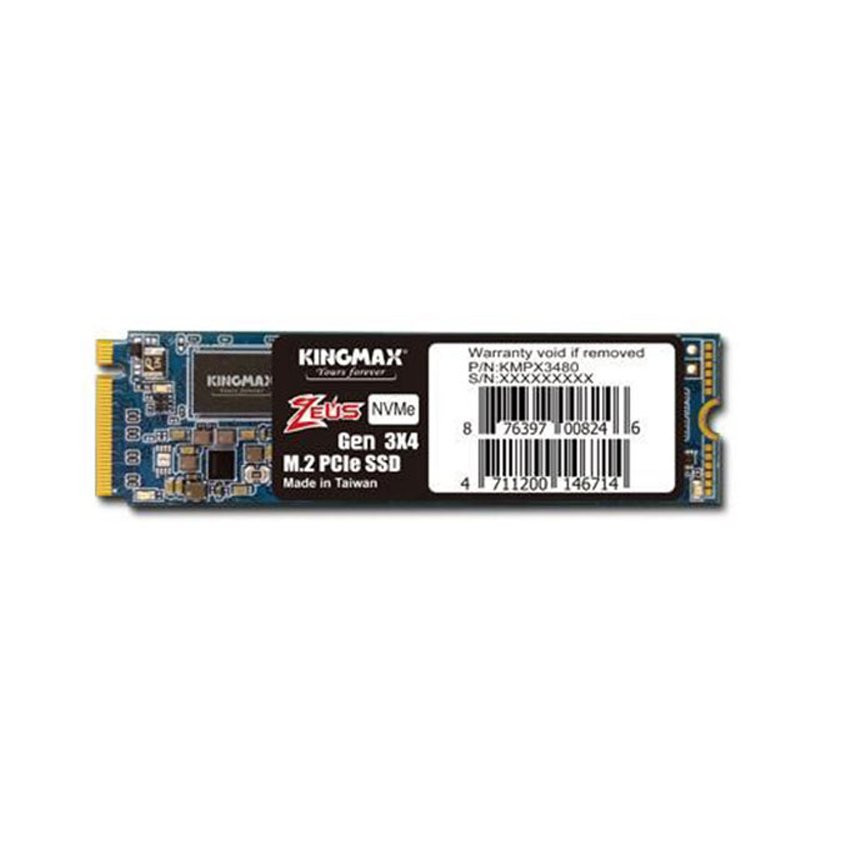 SSD Kingmax Zeus PX3480 256GB M.2 2280 PCIe NVMe Gen 3x4