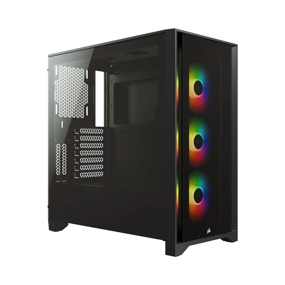 Thùng máy/ Case Corsair iCUE 4000X RGB TG Black (CC-9011204-WW)